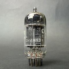 1960s 12AX7 ECC83 Tung-Sol Tube Gray Long Plate O Getter TV7 Test NOS TS7-6