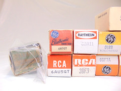 TESTED Mixed Lot of 16 Vintage Electron Vacuum TV/Radio Tubes, TESTED, Lot # 1