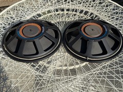 Pair JBL James Lansing Passive Radiator PR15 PR-15 15”