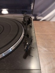 Vintage Optimus LAB-1000 Belt Drive Automatic Turntable Radio Shack Parts/Repair