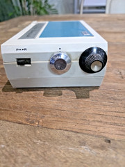 Very Rare! 1969 Crown TRP-126 Folding AM Radio & Phonograph w/cover Not working