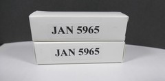 MATCHED PAIR JAN 5965 AMPLITREX TESTED 110% 10,000 & 9,500 / SPEC 8500 SEE DATA