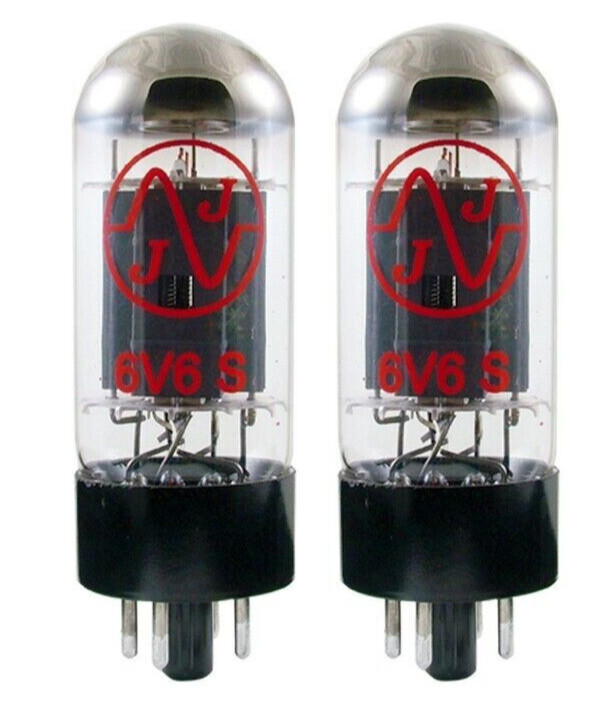 JJ ELECTRONICS 6V6 MATCHED PAIR POWER TUBES (2 TUBES) NEW IN BOX *FREE SHIPPING*