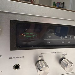 Sony STR-7015 Vintage FM Stereo FM-AM Receiver w/ Wood Case Cabinet