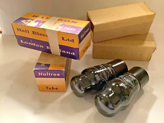 ( 2 ) Haltron EL33 6AG6 Vintage Vacuum Tube NOS (UK) Valve Possible GEC Brimar