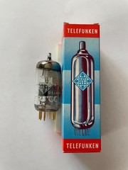 Telefunken E88CC (NOS) Getter Gold Pin Germany Diamond Lot 1 unit