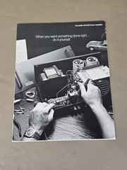 Hafler DH-500 Power Amplifier Brochure D-6427