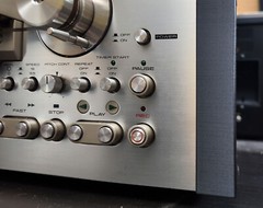 Pioneer Reel to Reel RT-909 RT-901 Side Rails Cheek Set