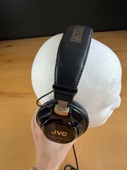 Vintage JVC HA-D990 Digital Reference Ready Audiophile Stereo Headphones WORKING