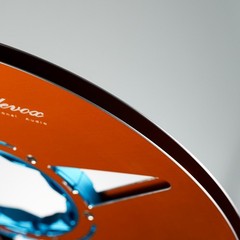 Studevox 10.5″ Polished Orange Aluminium Empty Tape Reel For Reel Tape Recorders