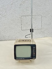 Vintage Soviet Portable Television TV ELEKTRONIKA 409 D 5” New in BOX Tested