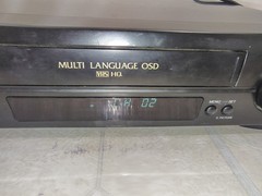 Sharp VC-A353U 4-Head VHS Video Cassette Player Multi-Language OSD Tested(Video)