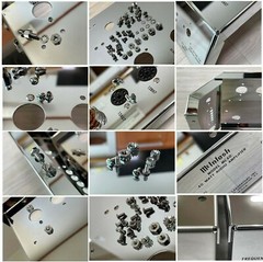 McINTOSH MC240 240 AMPLIFIER SUPER MIRROR POLISHED & CHROME PLATED CHASSIS – DIY