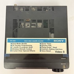 Sony EV-A50 Video8 8mm VCR Video Cassette Recorder Parts Only