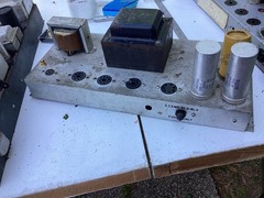 Vintage Hammond ? Tube Organ Amplifier As Is For Parts Lot 36