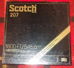 Scotch 207 7R-1800 Reel to Reel Recording Tape – 1800 ft