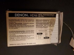1 Denon HD-M 100 Metal Type IV Audio Cassette Tape Vintage
