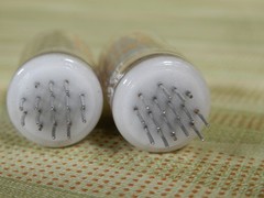 Amperex ZM-1000 Nixie Tubes Used But Clear and Bright (2)