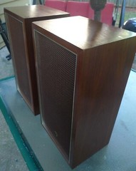 Vintage 1971 Pioneer CS-33 25 Watts 2 Way Speakers Driver System Made in Japan