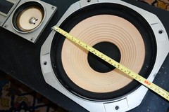 Sansui S-520U Speaker Woofer with frame Tested Rare 517c32