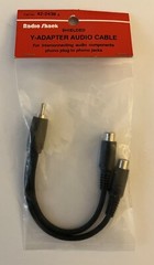 🔥NEW NOS💥 ONE Radio Shack Shielded Y-Adapter Audio Cable RCA 42-2436