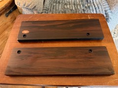 Sony ES Wood Side Panels 2 HOLES 2 METAL INSERTS 14.75″L X 4.25″H X 11/16″ W