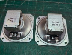 Vintage RCA Tweeter Pair 961616.6, 274050-3, 3.5 x 3.5 x2″