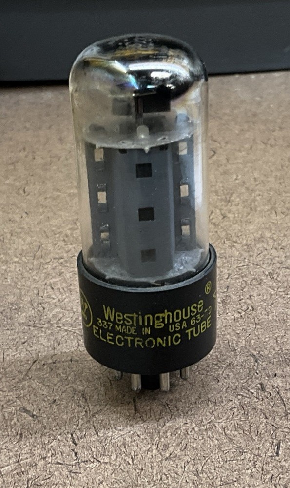 6V6gt Westinghouse Tubes *Clear Glass* Tested Good