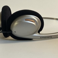 RadioShack Stereo Over-the-ear Headphones Earphones Vintage 33-1160