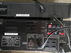 Vintage Fisher Stereo Amplifier CA-270 & FM tuner both working made in Japan