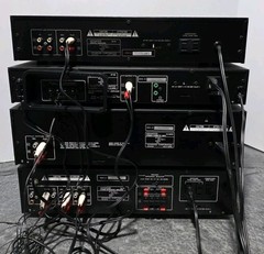 Vtg Stereo Kenwood KA-76 Stereo Amplifier, KX-56CW, GE-46 Equalizer, KT-56 Tuner
