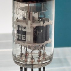 International Service Master 6DJ8 ECC88 Pair Italy Tested TV-7/U Vacuum Tubes