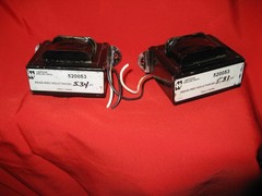 PAIR Choke Filter Inductors 5 HY (5.34,5.31 Henry) Hammond Mfg. 5200253