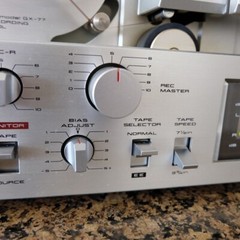 Akai GX-77 Reel to Reel – REC Record Master Turn Knob – Genuine Parts