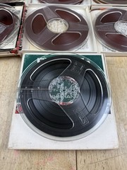 Lot of 7 Scotch Used Mixed Lengths Reel To Reel Tapes 7” Tenzar 150 203