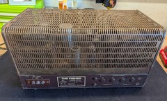 The Fisher SA-100 Stereo Tube Power Amplifier