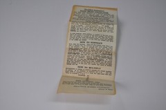 Magic Brain Calculator instructions Paper Ephemera Printed in Japan