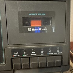 Vintage Bell & Howell Model 3185A Cassette Player Recorder – UNTESTED