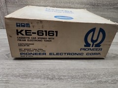 Pioneer KE-6161 Original Box With Some Accessories ( No Stereo). Box Wear