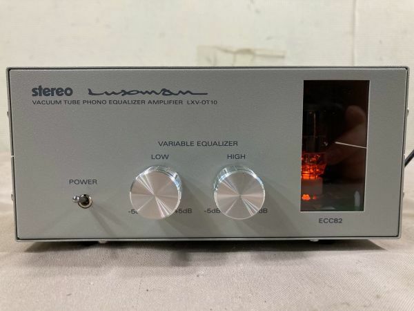 LUXMAN LXV-OT10 Vacuum Tube Phono Equalizer Kit Analog Audio Great Condition