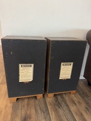 Fisher DS-710 3-Way Speaker System 8 Ohm Vintage Speakers 30 Watts VINTAGE RARE!
