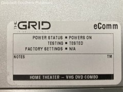 Zenith XBV613 DVD VCR Combo No Remote – Tested