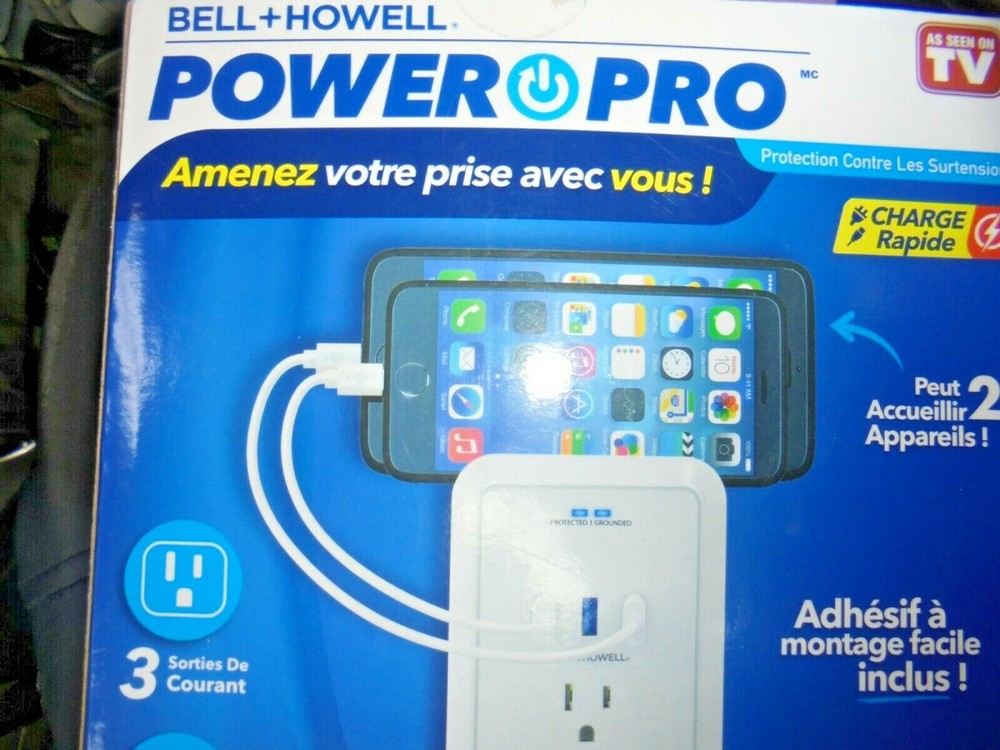 Bell Howell Power Pro As Seen On Tv Change 6 Devices At Once