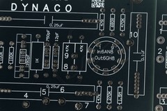 Pair 2pcs Dynaco Mark III mk3 6AN8 driver bare DIY board