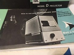 Bell & Howell Projector Instruction Manual How to Use Lot Vtg Lot A