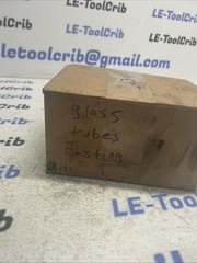 Casting Glass tube lot of 250 k748