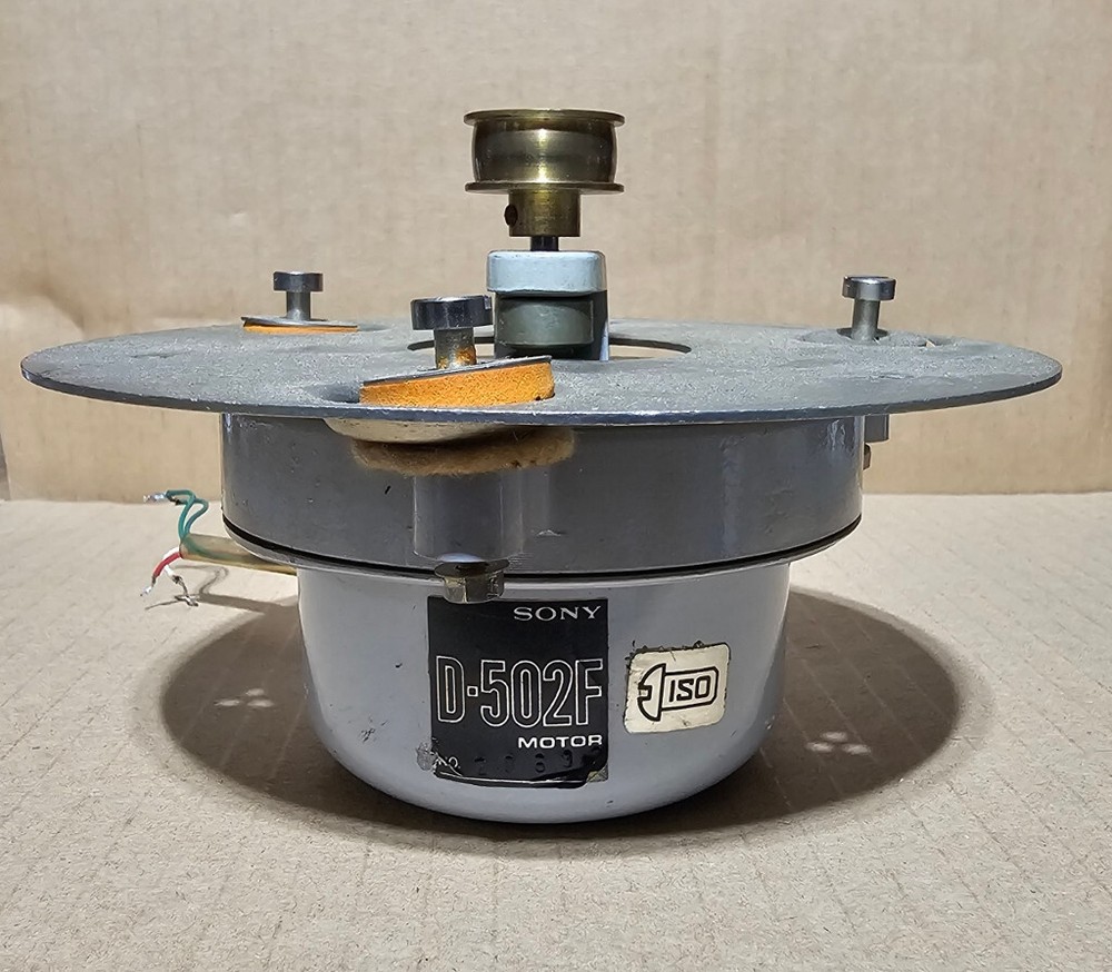 Sony D-502F (TT3000) Turntable Motor for Parts or Repair