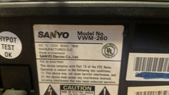 Lot of VCRs and VCR/DVD Combos- None working, models listed -MAKE OFFER!!!!