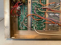 1960s Magnavox transistorized amplifier chassis Tube Amp Untested