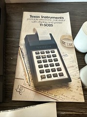 VTG TEXAS INSTRUMENTS TI-5025 Portable Calculator w/LED & Printer No Power Cable